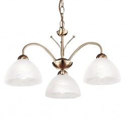 Searchlight Pendant Lamp Milanese 3xE14x60W, 1133-3AB