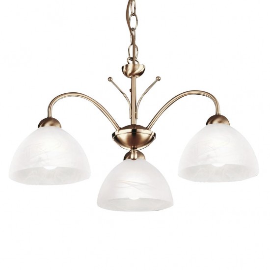 Searchlight Pendant Lamp Milanese 3xE14x60W, 1133-3AB