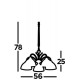 Searchlight подвесной светильник Milanese 5xE14x60W, 1135-5AB