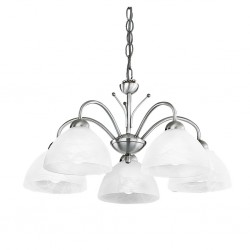 Searchlight Pendant Lamp Milanese 5xE14x60W, 1135-5SS