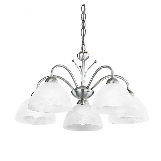 Searchlight Pendant Lamp Milanese 5xE14x60W, 1135-5SS