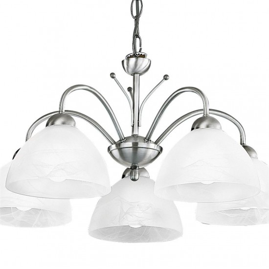 Searchlight Pendant Lamp Milanese 5xE14x60W, 1135-5SS