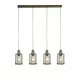 Searchlight подвесной светильник Pipes 4xE27x60W, 1164-4AB Searchlight подвесной светильник Pipes 4xE27x60W, 1164-4AB