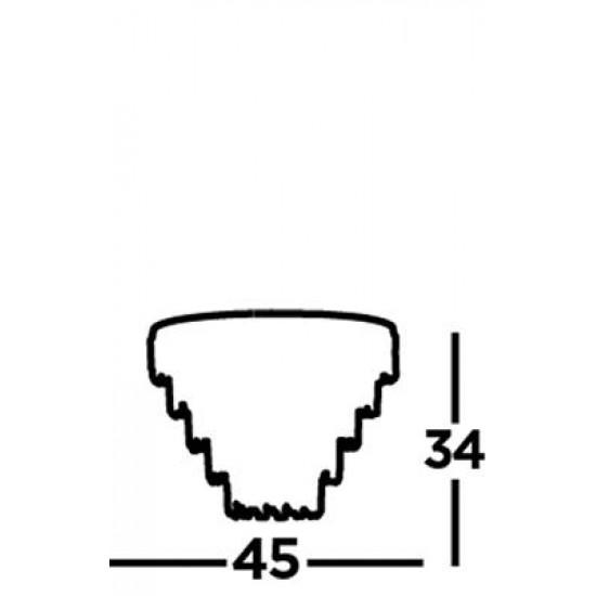 Searchlight Ceiling Lamp Clarissa, 5xE14x60W, 1225-5CC