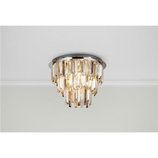 Searchlight Ceiling Lamp Clarissa, 5xE14x60W, 1225-5CC