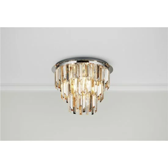 Searchlight griestu lampa Clarissa, 5xE14x60W, 1225-5CC