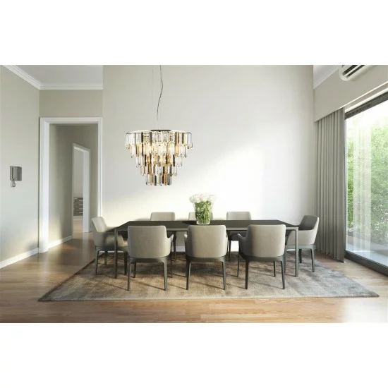 Searchlight Pendant Lamp Clarissa 9xE14x60W, 1229-9CC Searchlight Pendant Lamp Clarissa 9xE14x60W, 1229-9CC