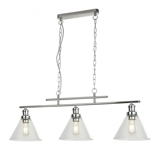 Searchlight Pendant Lamp Pyramid 3xE27x60W, 1277-3CC