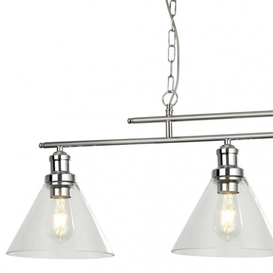 Searchlight Pendant Lamp Pyramid 3xE27x60W, 1277-3CC