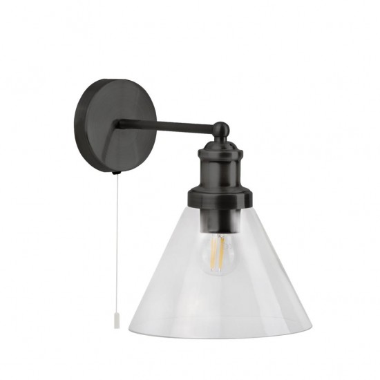 Searchlight Wandleuchte Pyramid 1xE27x60W 1277BK