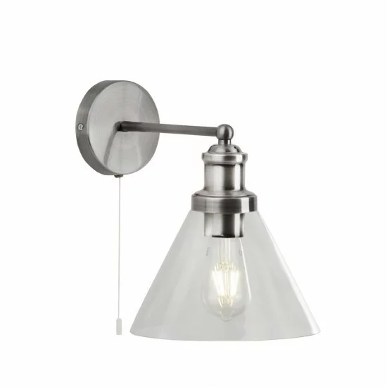 Searchlight sienas gaismeklis Pyramid 1xE27x60W 1277SS Searchlight sienas gaismeklis Pyramid 1xE27x60W 1277SS
