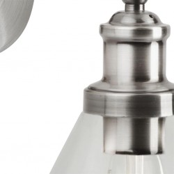 Searchlight wall light Pyramid 1xE27x60W 1277SS