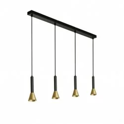 Searchlight Pendant Lamp Signal 4xGU10x50W, 13611-4BGO