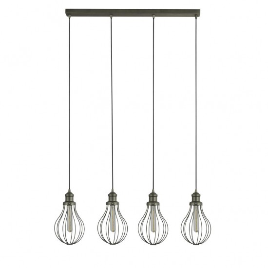 Searchlight Pendant Lamp Balloon 4xE27x60W, 1384-4PW