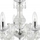 Searchlight pendant lamp Marie Therese, 5x60WxE14, 1455-5CL