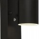 Searchlight outdoor wall light Rochester, 1x35WxGU10, IP44, 14601BK