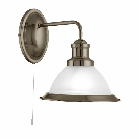 Searchlight настенный светильник, бра Bistro 1xE27x60W 1481AB Searchlight настенный светильник, бра Bistro 1xE27x60W 1481AB