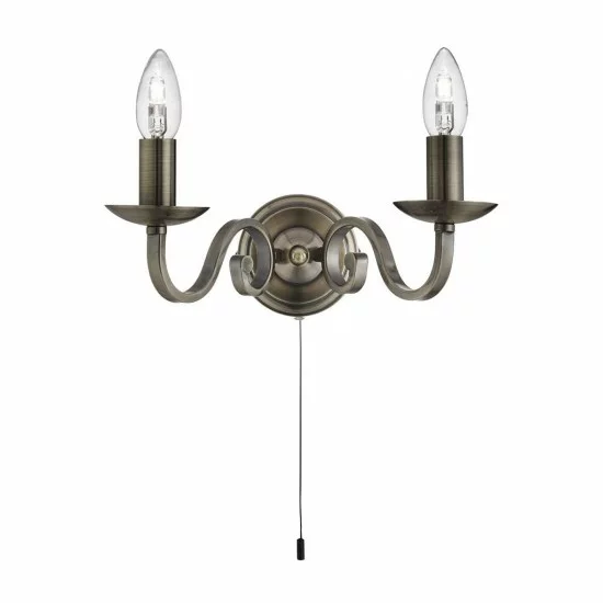 Searchlight wall light Richmond 2xE14x60W 1502-2AB Searchlight wall light Richmond 2xE14x60W 1502-2AB