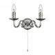 Searchlight sienas gaismeklis Richmond 2xE14x60W 1502-2SS Searchlight sienas gaismeklis Richmond 2xE14x60W 1502-2SS