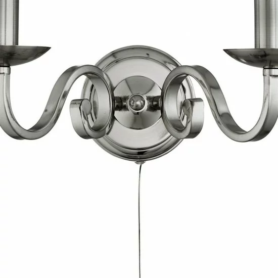 Searchlight sienas gaismeklis Richmond 2xE14x60W 1502-2SS Searchlight sienas gaismeklis Richmond 2xE14x60W 1502-2SS