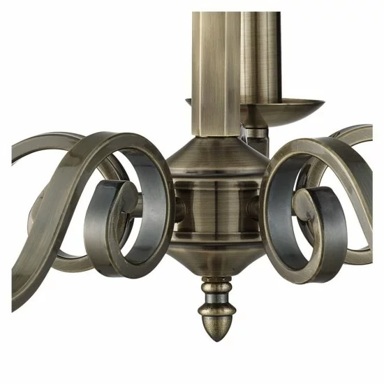 Searchlight Pendelleuchte Richmond 5xE14x60W, 1505-5AB Searchlight Pendelleuchte Richmond 5xE14x60W, 1505-5AB