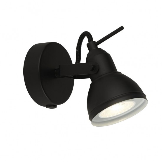 Searchlight wall light Focus 1541BK