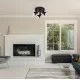Searchlight CEILING LIGHT Focus 3xGU10x50W, 1543BK