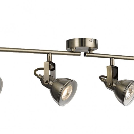 Searchlight CEILING LIGHT Focus 4xGU10x50W, 1544BK