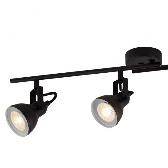 Searchlight CEILING LIGHT Focus 4xGU10x50W, 1544BK