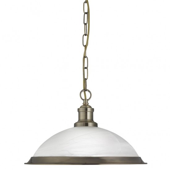 Searchlight Pendant Lamp Bistro 1xE27x60W, 1682AB