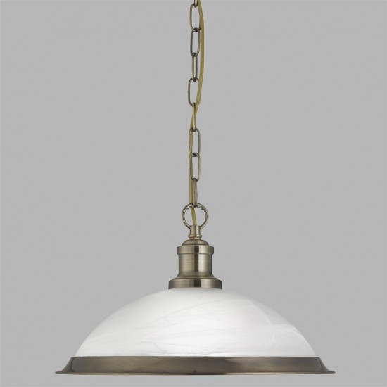 Searchlight Pendant Lamp Bistro 1xE27x60W, 1682AB