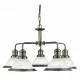 Searchlight Pendant Lamp Bistro 5xE27x60W, 1595-5AB Searchlight Pendant Lamp Bistro 5xE27x60W, 1595-5AB