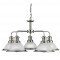 Searchlight Pendant Lamp Bistro 5xE27x60W, 1595-5SS