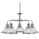 Searchlight подвесной светильник Bistro 5xE27x60W, 1595-5SS