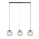 Searchlight Pendant Lamp Balls 3xE27x60W, 1623-3CL