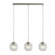 Searchlight Pendant Lamp Balls 3xE27x60W, 1623-3CL