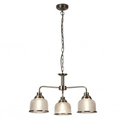 Searchlight Pendant Lamp Bistro 3xE27x60W, 1683-3AB