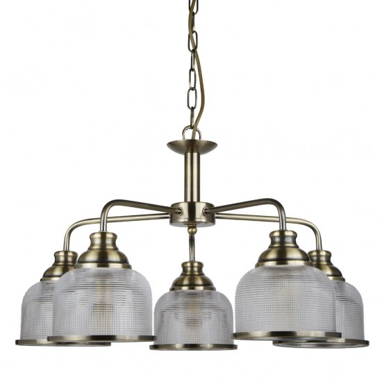 Searchlight Pendant Lamp Bistro 5xE27x60W, 1685-5AB