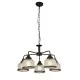 Searchlight подвесной светильник Highworth 5xE27x60W, 1685-5BK