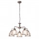 Searchlight Pendant Lamp Bistro 5xE27x60W, 1685-5SS