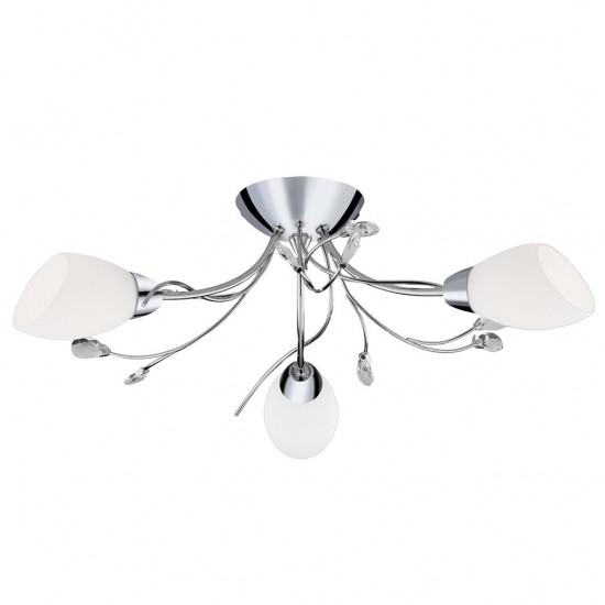 Searchlight CEILING LIGHT Gardenia 3xE14x60W, 1763-3CC