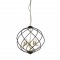 Searchlight pendant lamp Flow, 5x60WxE14, 1805-5BK