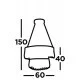 Searchlight piekaramā lampa Jewel 2x53W, LED, 19210-2GO Searchlight piekaramā lampa Jewel 2x53W, LED, 19210-2GO