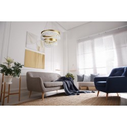 Searchlight Pendant Lamp Jewel 2x53W, LED, 19210-2GO