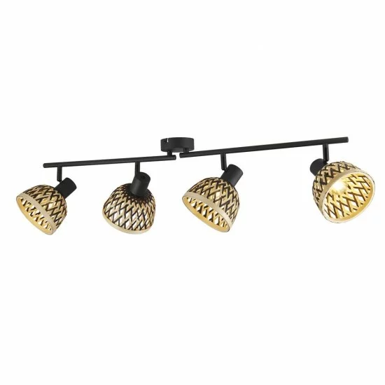 Searchlight CEILING LIGHT Lance 4xE14x41W, 19931-4BK Searchlight CEILING LIGHT Lance 4xE14x41W, 19931-4BK