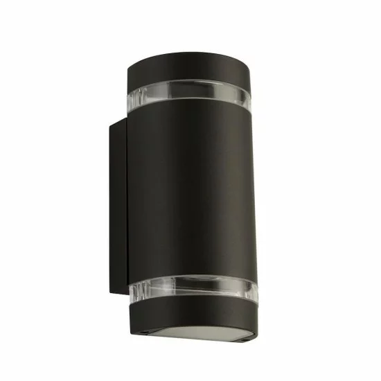 Searchlight outdoor wall light Sheffield, 2x50WxGU10, IP44, 2002-2BK-LED Searchlight outdoor wall light Sheffield, 2x50WxGU10, IP44, 2002-2BK-LED