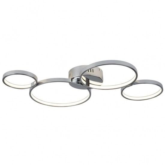 Searchlight Ceiling Lamp Solexa LED 4x34.74W, 2004-4CC