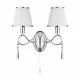 Searchlight настенный светильник, бра Simplicity 2xE14x60W 2032-2CC Searchlight настенный светильник, бра Simplicity 2xE14x60W 2032-2CC