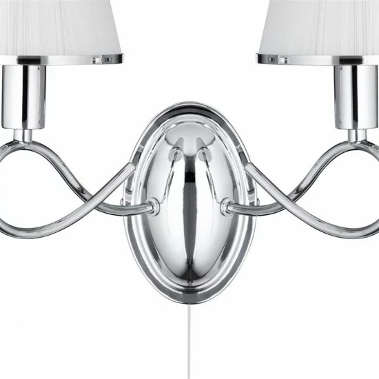 Searchlight настенный светильник, бра Simplicity 2xE14x60W 2032-2CC Searchlight настенный светильник, бра Simplicity 2xE14x60W 2032-2CC
