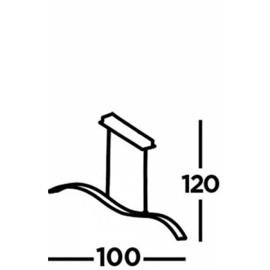 Searchlight Pendant Lamp Wing LED 10W, 750lm, 2076SS Searchlight Pendant Lamp Wing LED 10W, 750lm, 2076SS